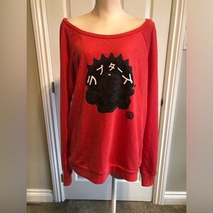 Mitchell & Ness Toronto Raptors Red Ninja Sweater